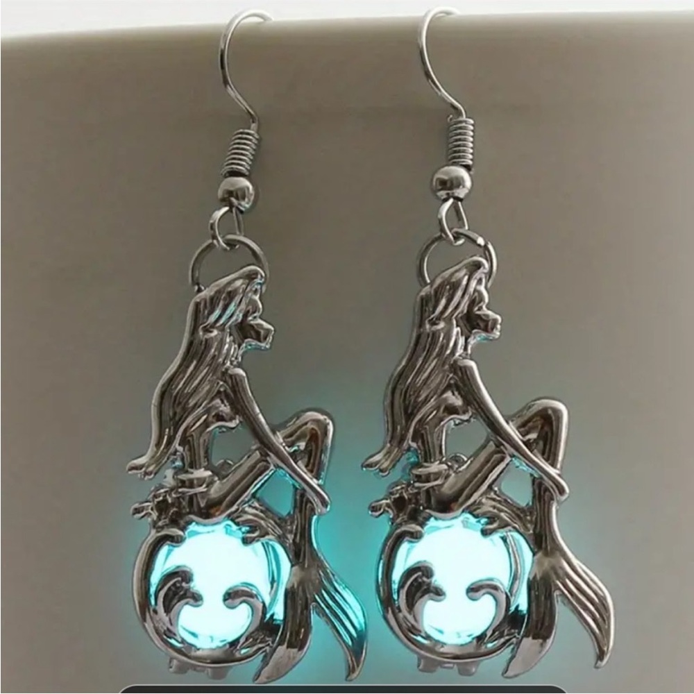 Disney Inspired Ariel The Little Mermaid Earrings